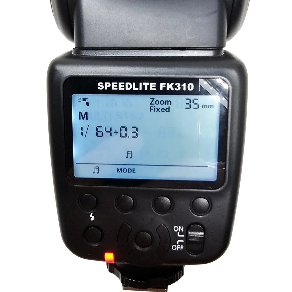 Photolex‎ Speedlite FK310 Manual Camera Flash with LCD Display Black